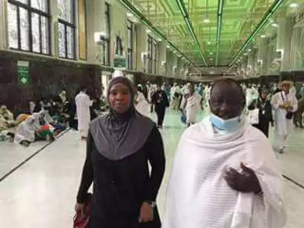 See Photos Of Nasarawa Governor, Tanko Almakura And His Wife In Mecca